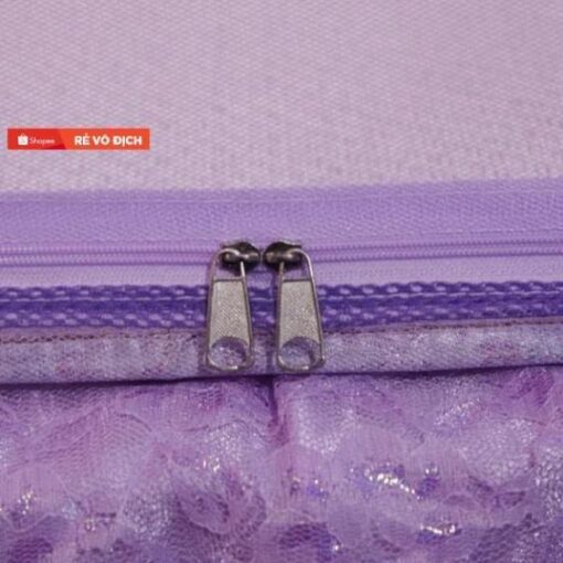 🔥HOT DEAL🔥 Màn chụp (mùng) tự bung -gấp gọn- chống muỗi dành cho người lớn -cao 1m65 có 2 cửa- vải tuyn cao cấp - Hình ảnh 3