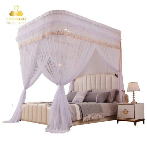 Màn khung ròng rọc kéo dây không khoan tường - hàng cao cấp EASY DREAM hiện đại sang trọng - Hình ảnh 2
