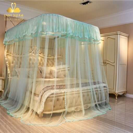 Mùng khung công chúa không khoan tường - Màn khung cao cấp EASY DREAM chống muỗi - Hình ảnh 2