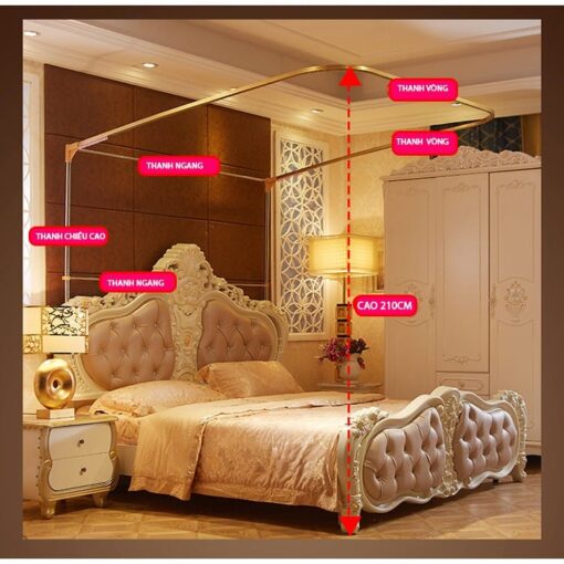 Màn khung không khoan tường chính hãng EASY DREAM chống muỗi - Hình ảnh 5