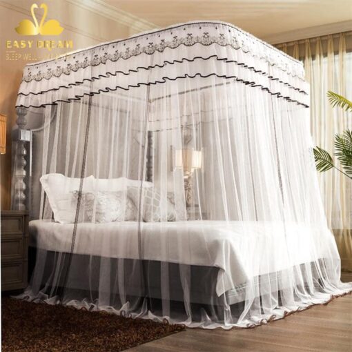 Mua Màn tuyn, mùng ngủ không khoan tường cao cấp EASY DREAM - Hình ảnh 4