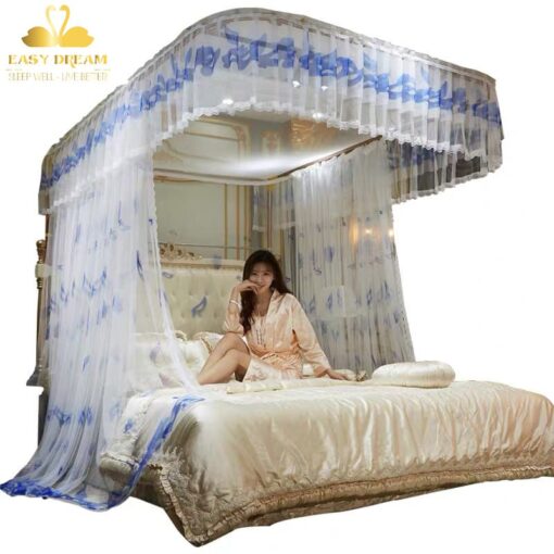 Màn khung không khoan tường mùng ngủ cao cấp EASY DREAM
