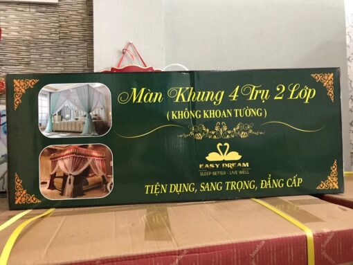 Mua Màn khung (mùng) không phải khoan tường - MÀN KHUNG CAO CẤP - Hình ảnh 12