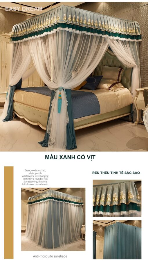 Mua Màn khung (mùng) không phải khoan tường - MÀN KHUNG CAO CẤP - Hình ảnh 6