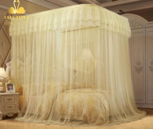 Màn khung - Mùng ngủ cao cấp chống muỗi không khoan tường EASY DREAM