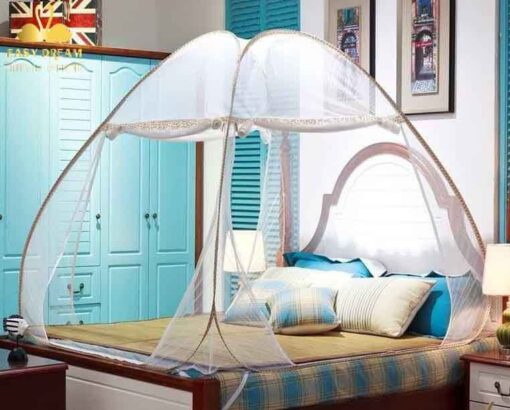 Mua Mùng Chụp Tự Bung Cao Cấp Siêu Dày - đủ kích thước 1m2  , 1m5 , 1m8 danh cho người lớn  EASY DREAM - Hình ảnh 5