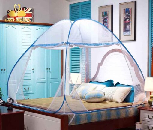 Mua Mùng Chụp Tự Bung Cao Cấp Siêu Dày - đủ kích thước 1m2  , 1m5 , 1m8 danh cho người lớn  EASY DREAM - Hình ảnh 6