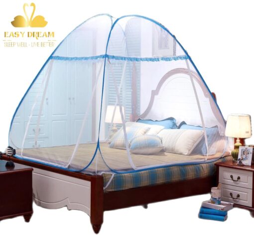 Mua Mùng Chụp Tự Bung Cao Cấp Siêu Dày - đủ kích thước 1m2  , 1m5 , 1m8 danh cho người lớn  EASY DREAM - Hình ảnh 3