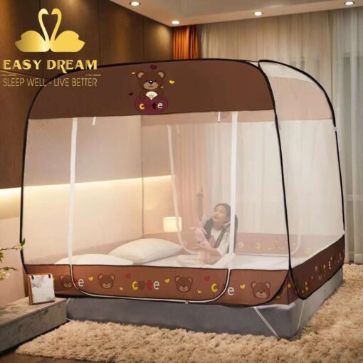 Mua Mùng chụp, màn chụp tự bung chống muỗi 3 cửa cao 1m7  dành cho người lớn