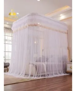 Màn khung ròng rọc kéo dây không khoan tường - hàng cao cấp EASY DREAM hiện đại sang trọng